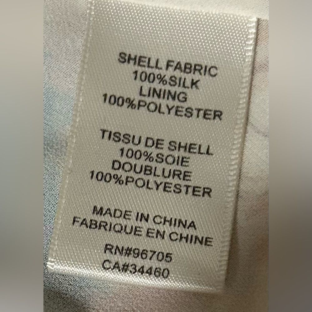 Rebecca Taylor Poppy Print 100% Silk Godet Lined Dress Size 8 - Picture 14 of 16